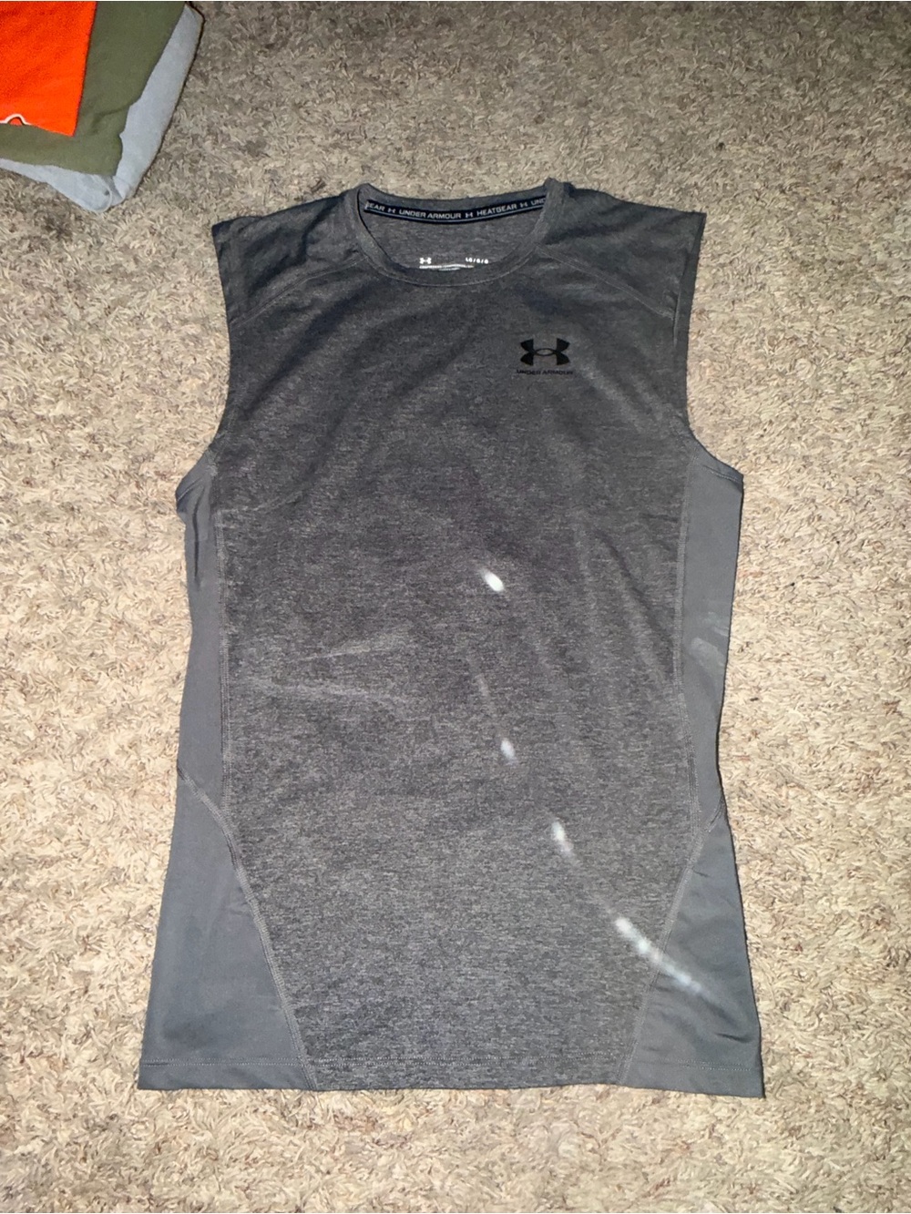 Under Armour Men’s Sleeveless Training Tank Top - Gray